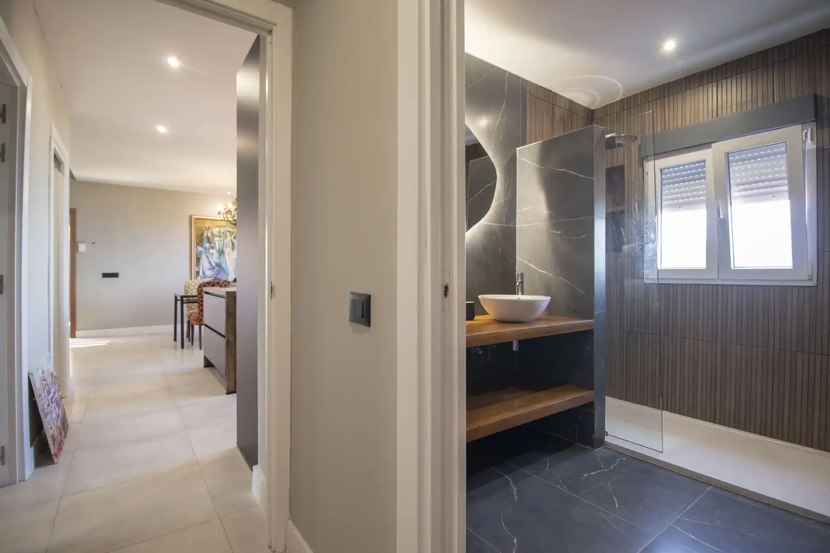 Bathroom of Houses for rent in Tacoronte  with Air Conditioner, Private garden and Terrace