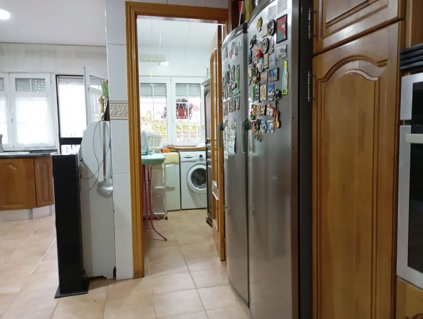 Küche von Haus oder Chalet zum Verkauf in Valdepeñas mit Klimaanlage, Heizung und Terrasse