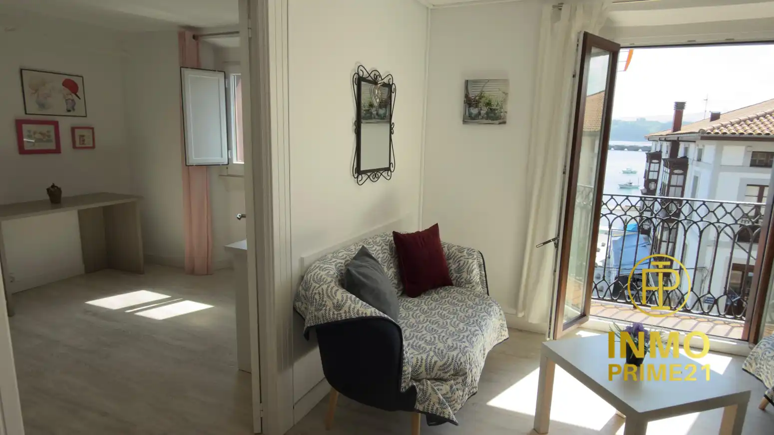 Schlafzimmer von Wohnung zum Verkauf in San Vicente de la Barquera mit Heizung, Privatgarten und Parkett