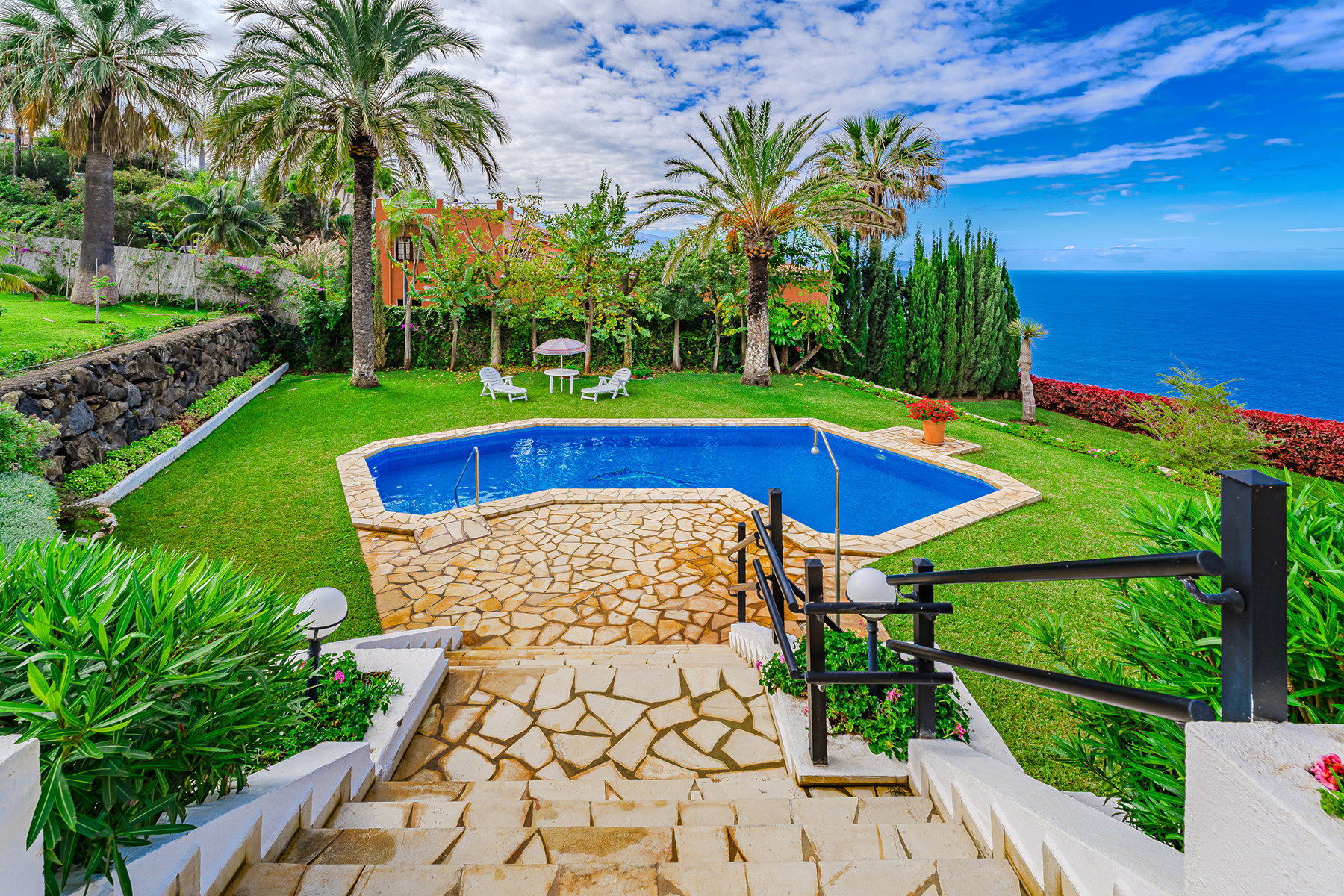 Swimming pool of House or chalet for sale in Tacoronte  with Terrace