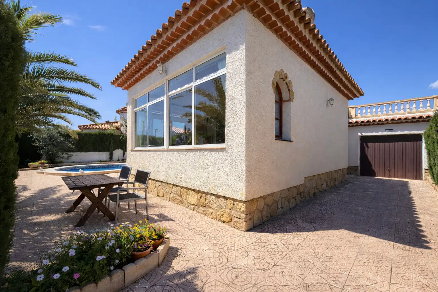 Vista exterior de Casa o chalet en venta en Mont-roig del Camp con Aire acondicionado, Calefacción y Jardín privado