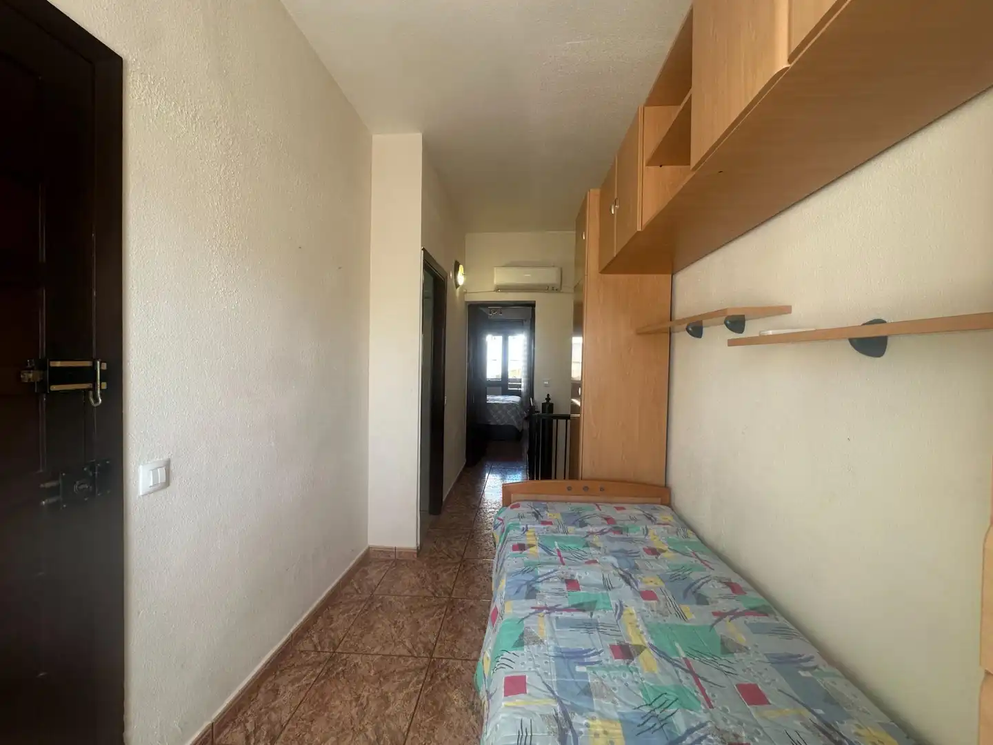 Schlafzimmer von Wohnung zum Verkauf in Cartagena mit Klimaanlage, Privatgarten und Möbliert