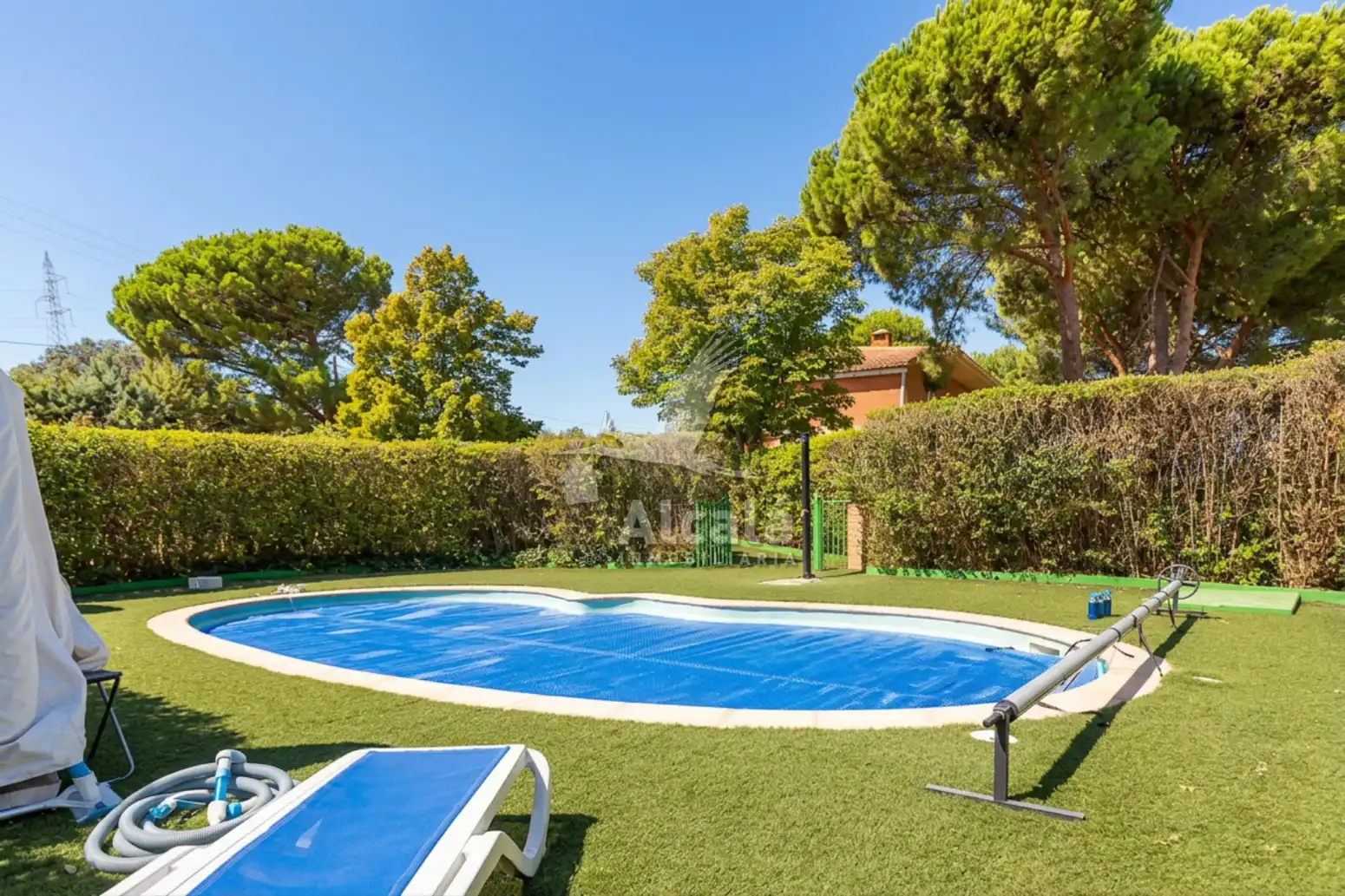 Garten von Haus oder Chalet zum Verkauf in El Molar (Madrid) mit Schwimmbad