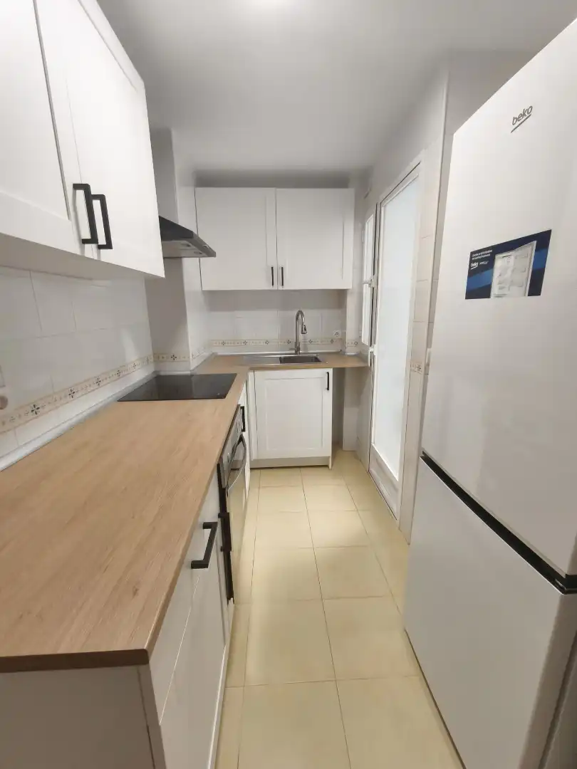 Küche von Wohnung zur Miete in Santa Fe mit Parkett, Terrasse und Möbliert