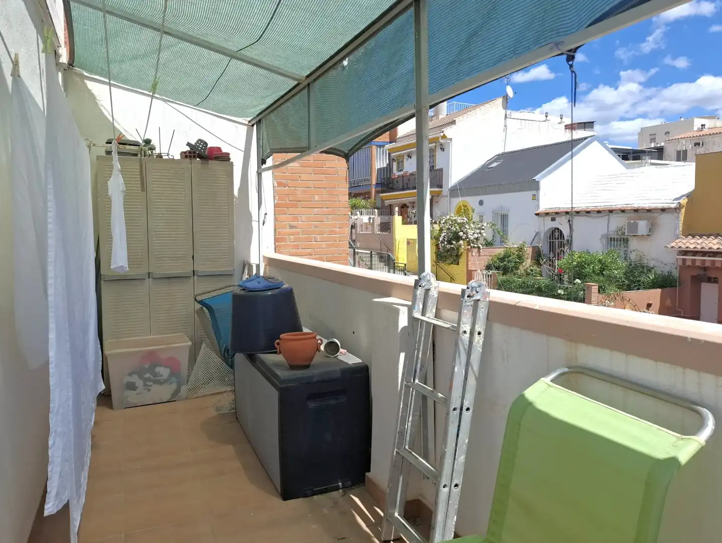 Terrasse von Einfamilien-Reihenhaus zum Verkauf in Málaga mit Terrasse