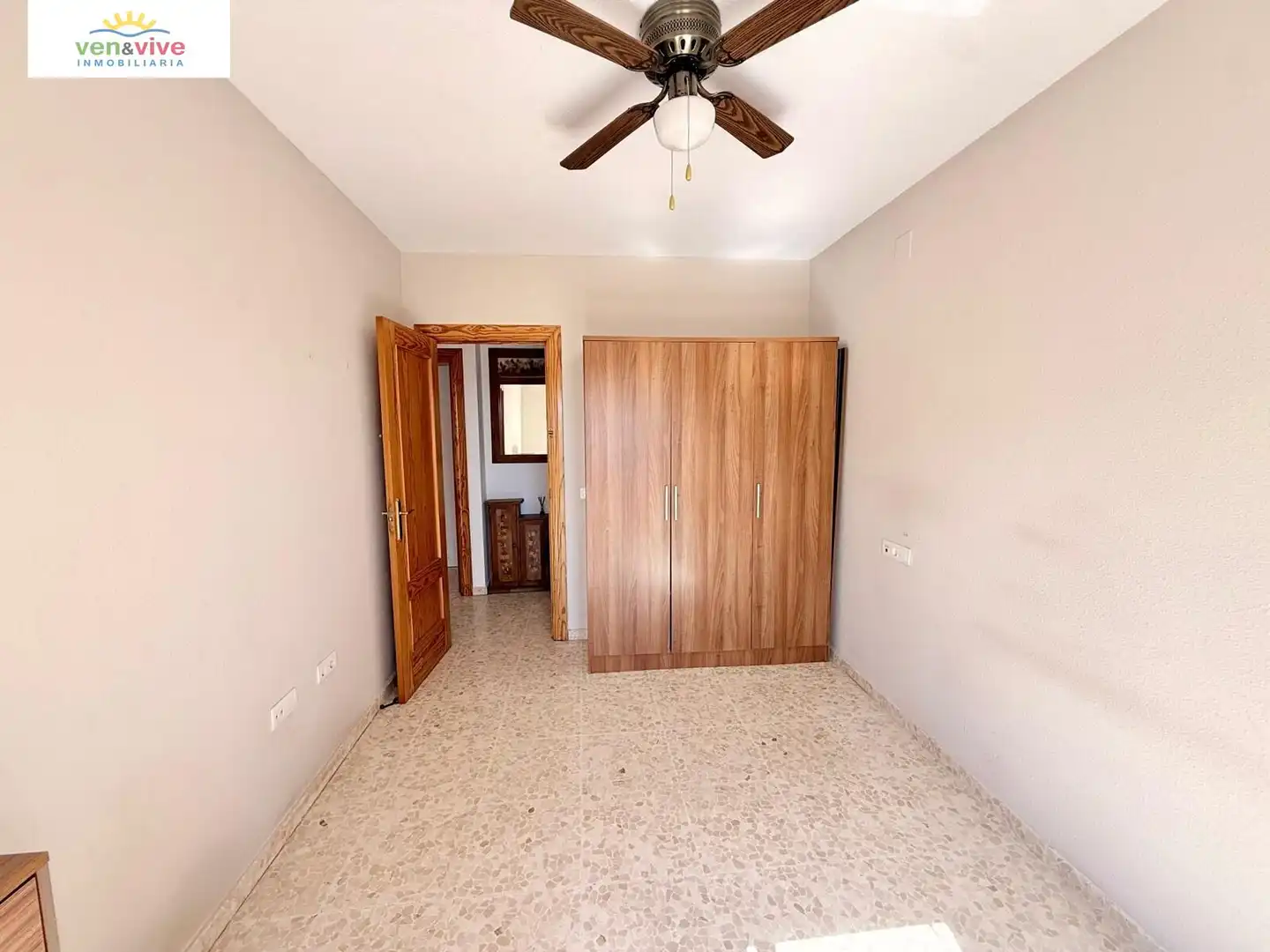 Bedroom of Flat for sale in Roquetas de Mar  with Air Conditioner, Terrace and Community pool