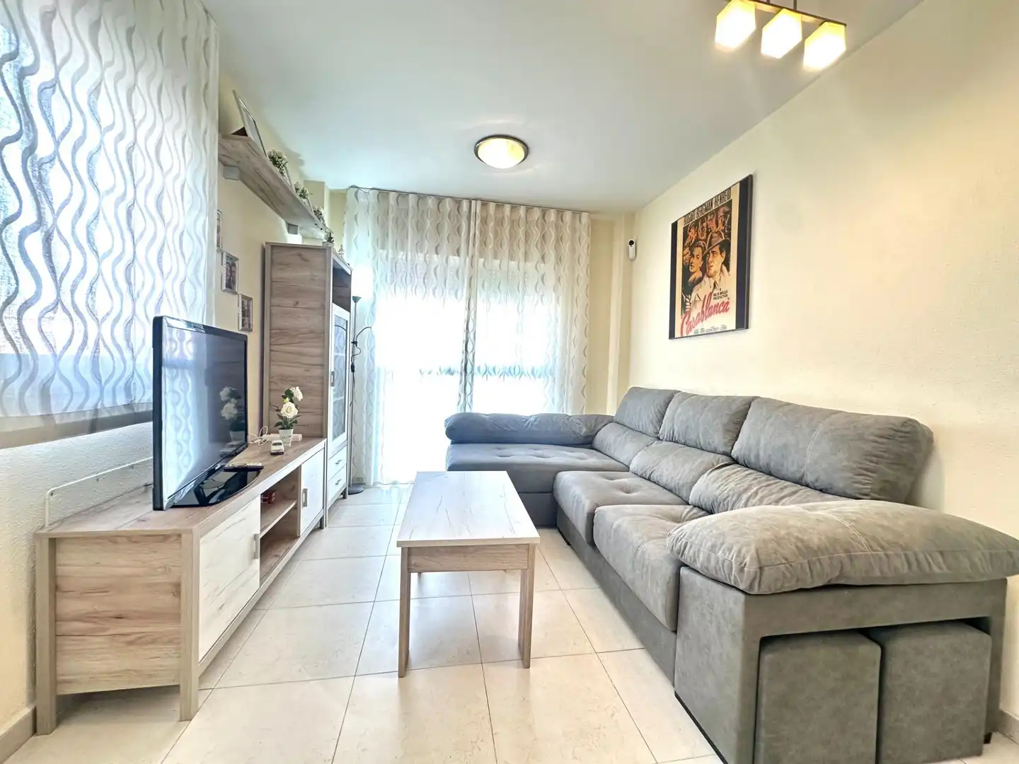 Sala de estar de Apartamento en venta en Vera con Aire acondicionado, Calefacción y Terraza