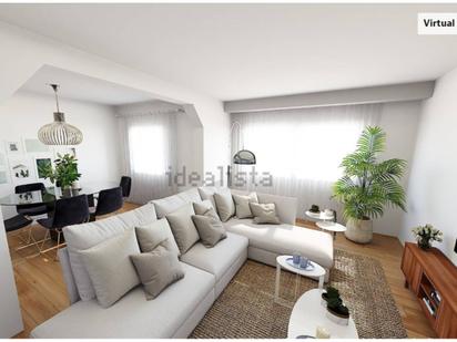 Living room of Flat for sale in Vigo   with Parquet flooring, Terrace and Storage room