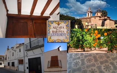 Vista exterior de Casa o xalet en venda en Alfara de la Baronia amb Terrassa i Balcó