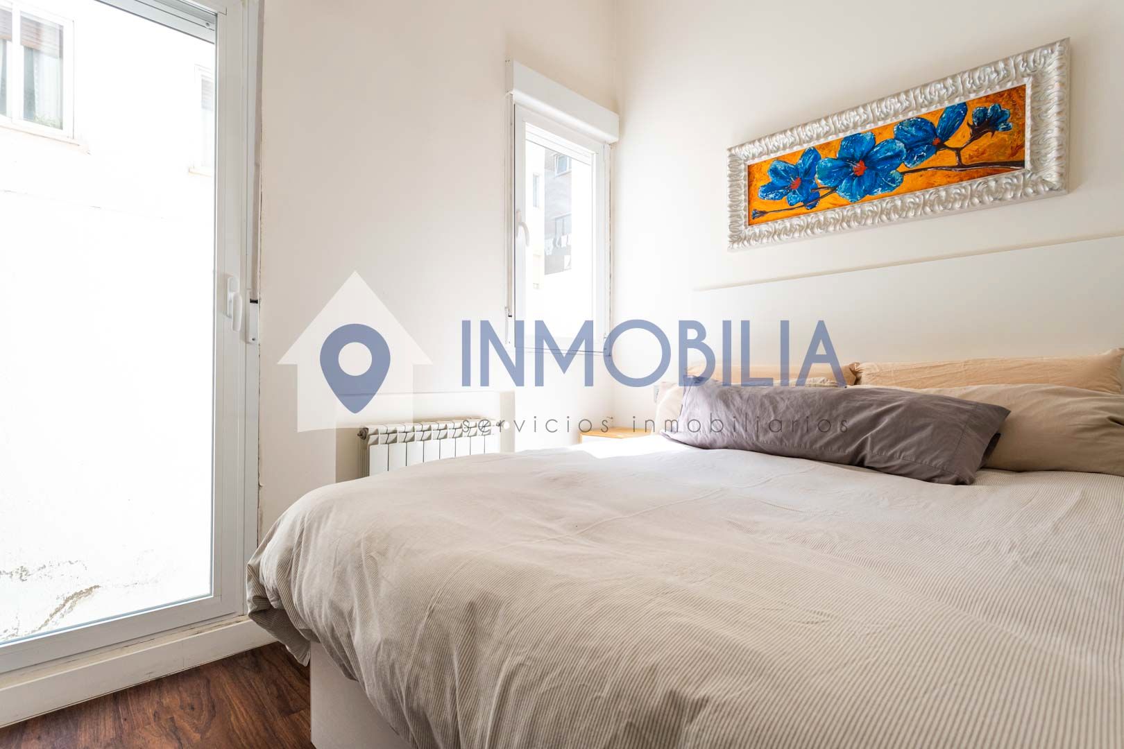 Bedroom of Flat for sale in  Madrid Capital  with Air Conditioner and Heating