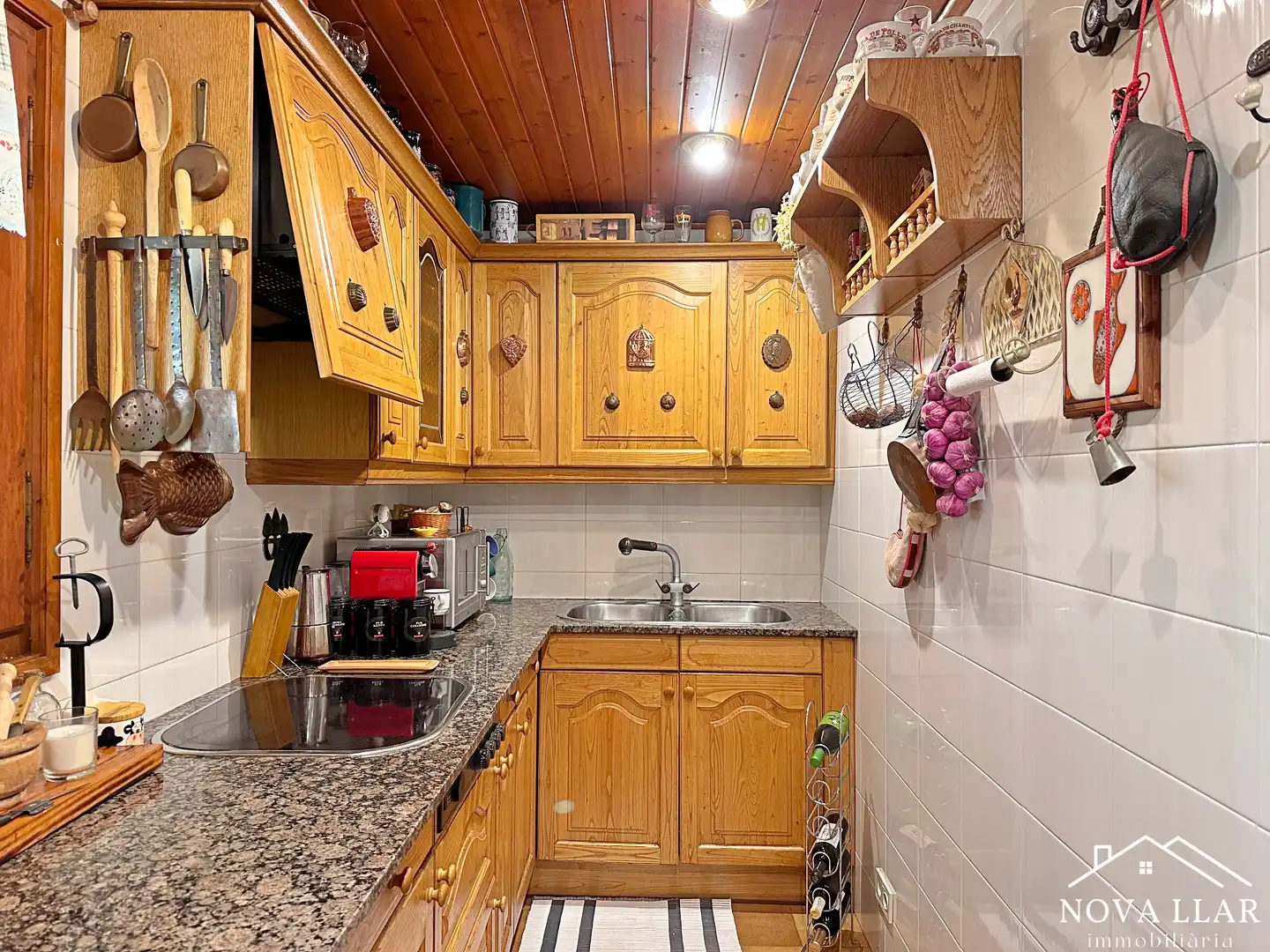 Cocina de Casa o chalet en venta en Ribes de Freser con Calefacción, Jardín privado y Parquet