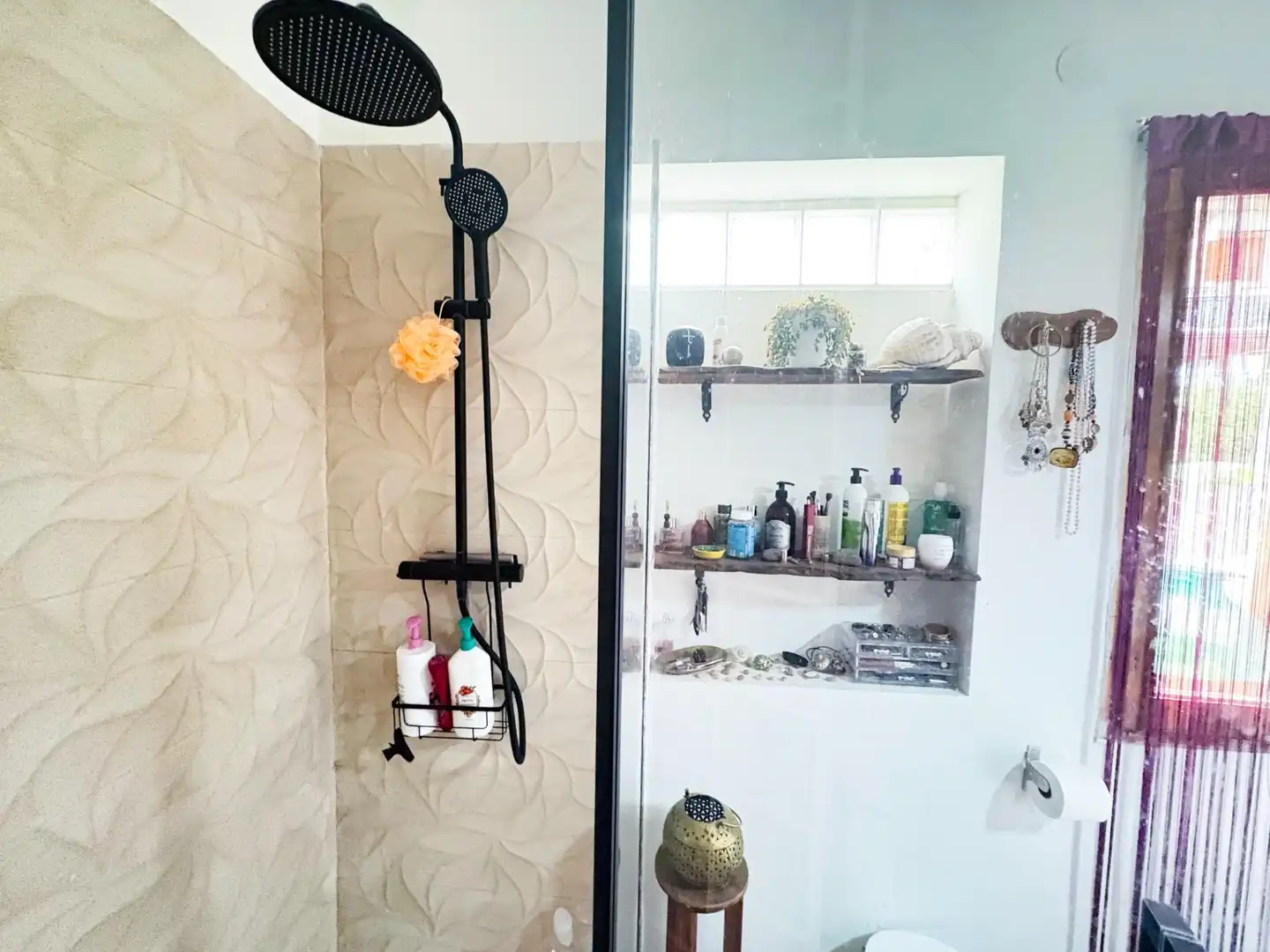 Baño de Casa o chalet en venta en Tibi con Aire acondicionado, Calefacción y Jardín privado