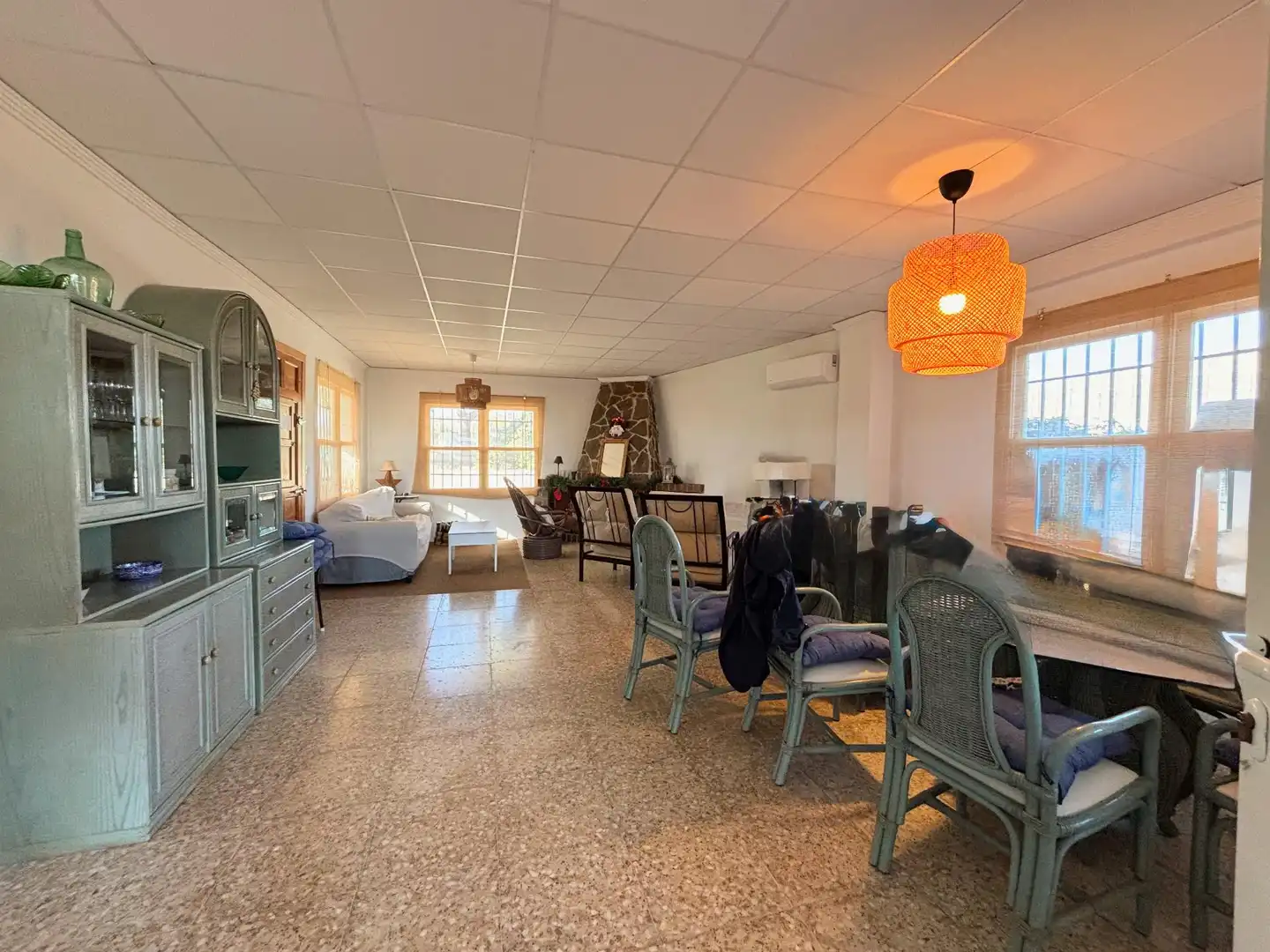 Comedor de Casa o chalet en venta en Alicante / Alacant con Aire acondicionado, Jardín privado y Terraza