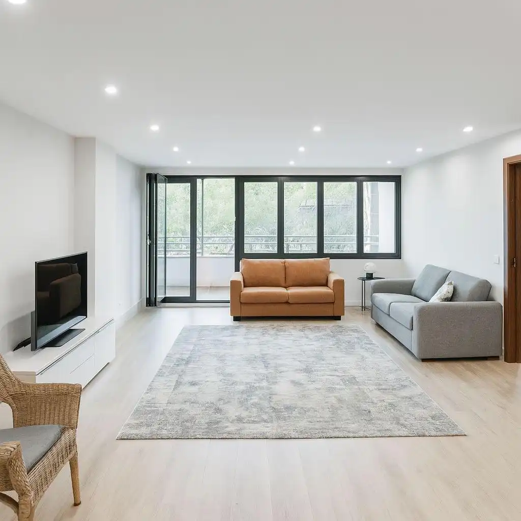 Sala d'estar de Apartament en venda en Alicante / Alacant amb Moblat, Forn i Rentadora