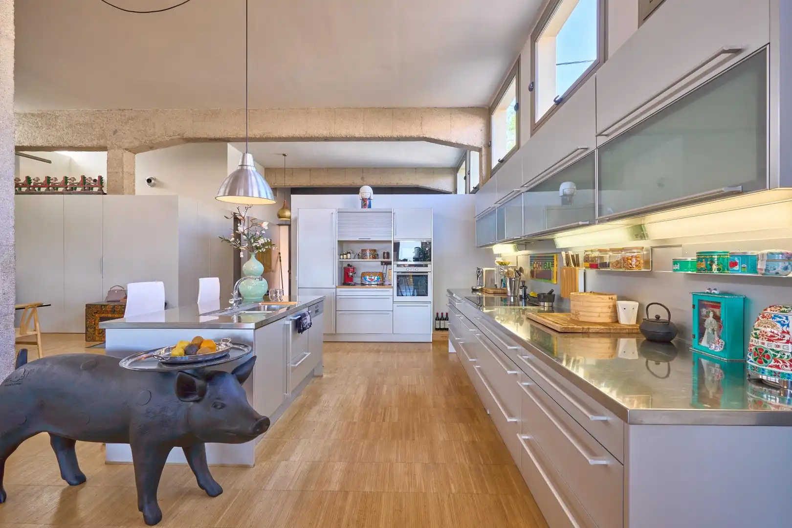 Kitchen of Houses for sale in  Palma de Mallorca  with Air Conditioner, Heating and Parquet flooring