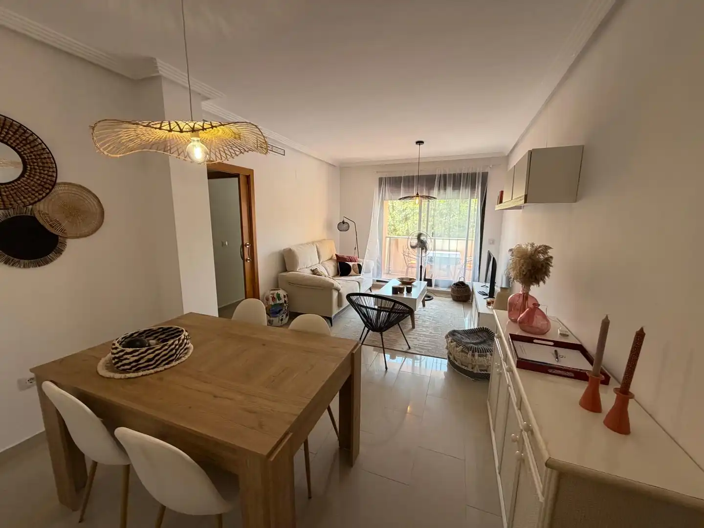 Sala d'estar de Apartament en venda en Pedreguer amb Aire condicionat, Piscina i Balcó