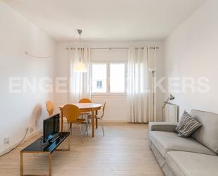 Living room of Apartment to rent in  Barcelona Capital  with Air Conditioner, Heating and Parquet flooring