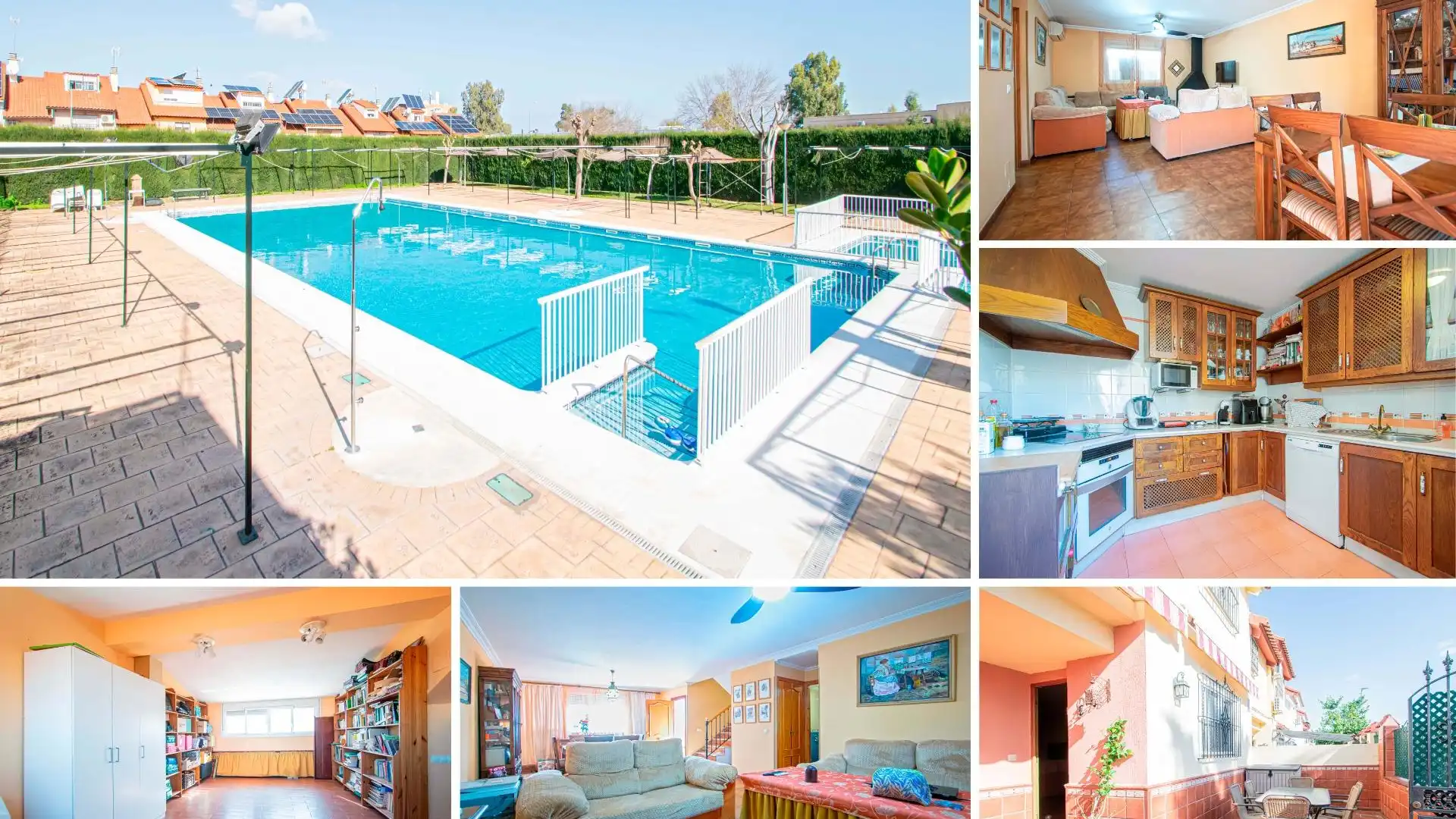 Jardín de Casa adosada en venta en Montequinto con Aire acondicionado y Piscina comunitaria