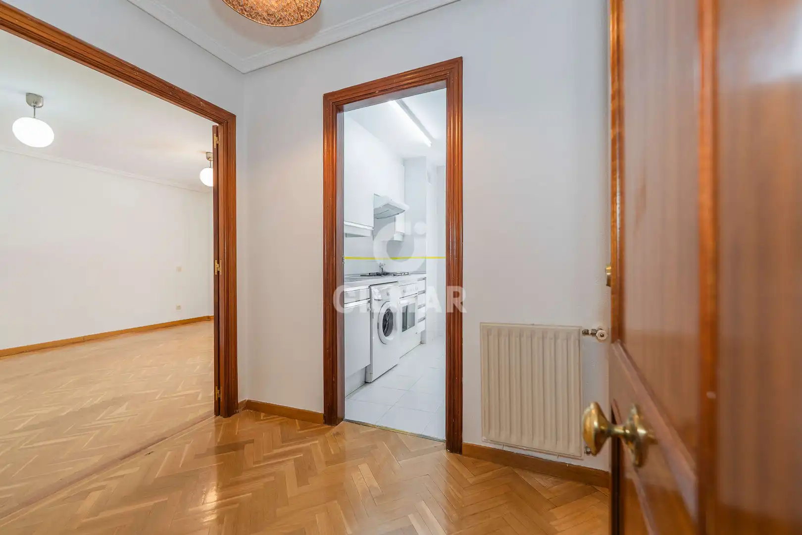 Schlafzimmer von Wohnung zum Verkauf in Pozuelo de Alarcón mit Heizung, Privatgarten und Abstellraum