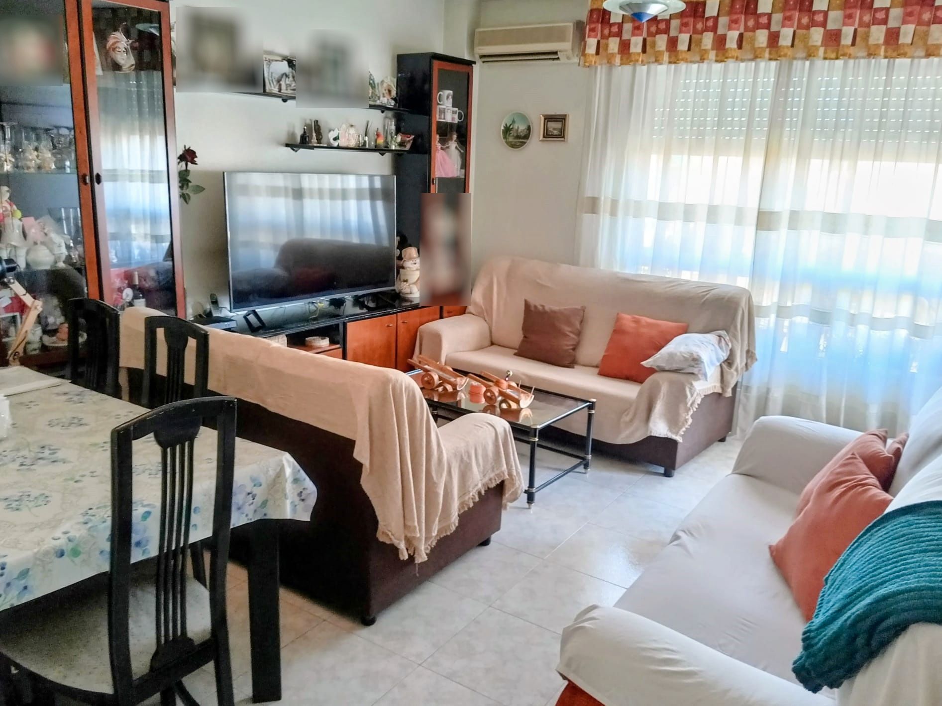 Sala d'estar de Pis en venda en  Murcia Capital amb Aire condicionat, Calefacció i Terrassa