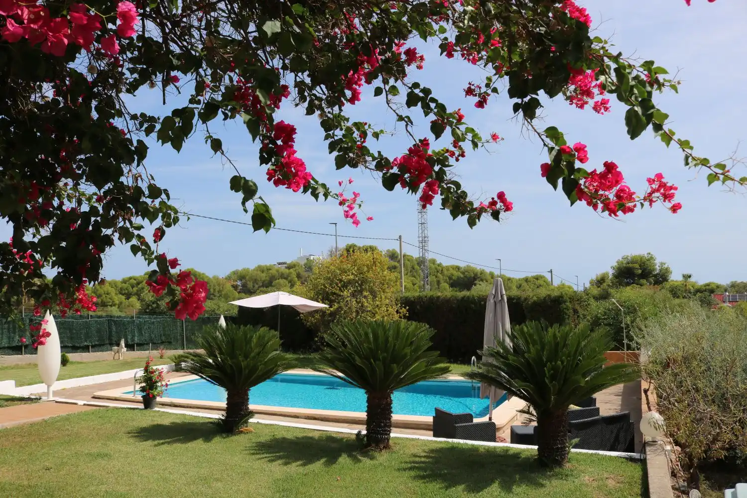 Swimming pool of Houses for sale in Benicasim / Benicàssim  with Terrace and Storage room