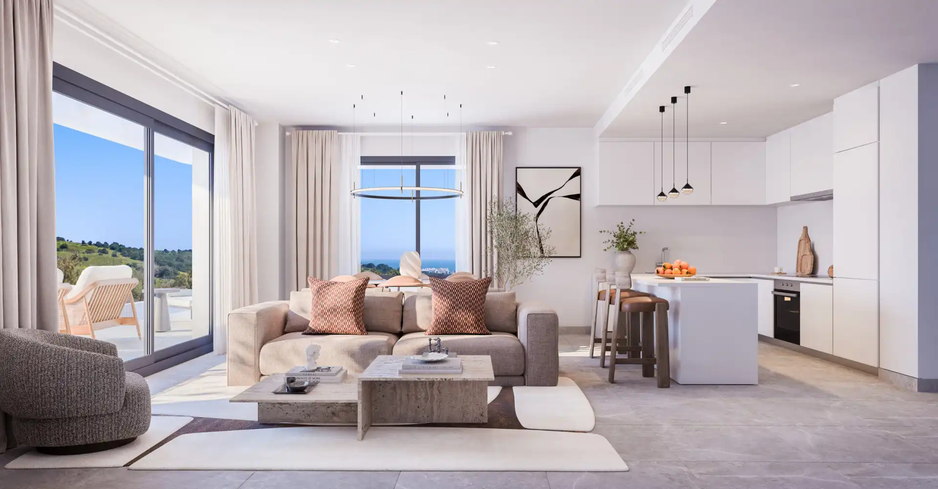 Living room of Apartments for sale in Playa Bahía Dorada