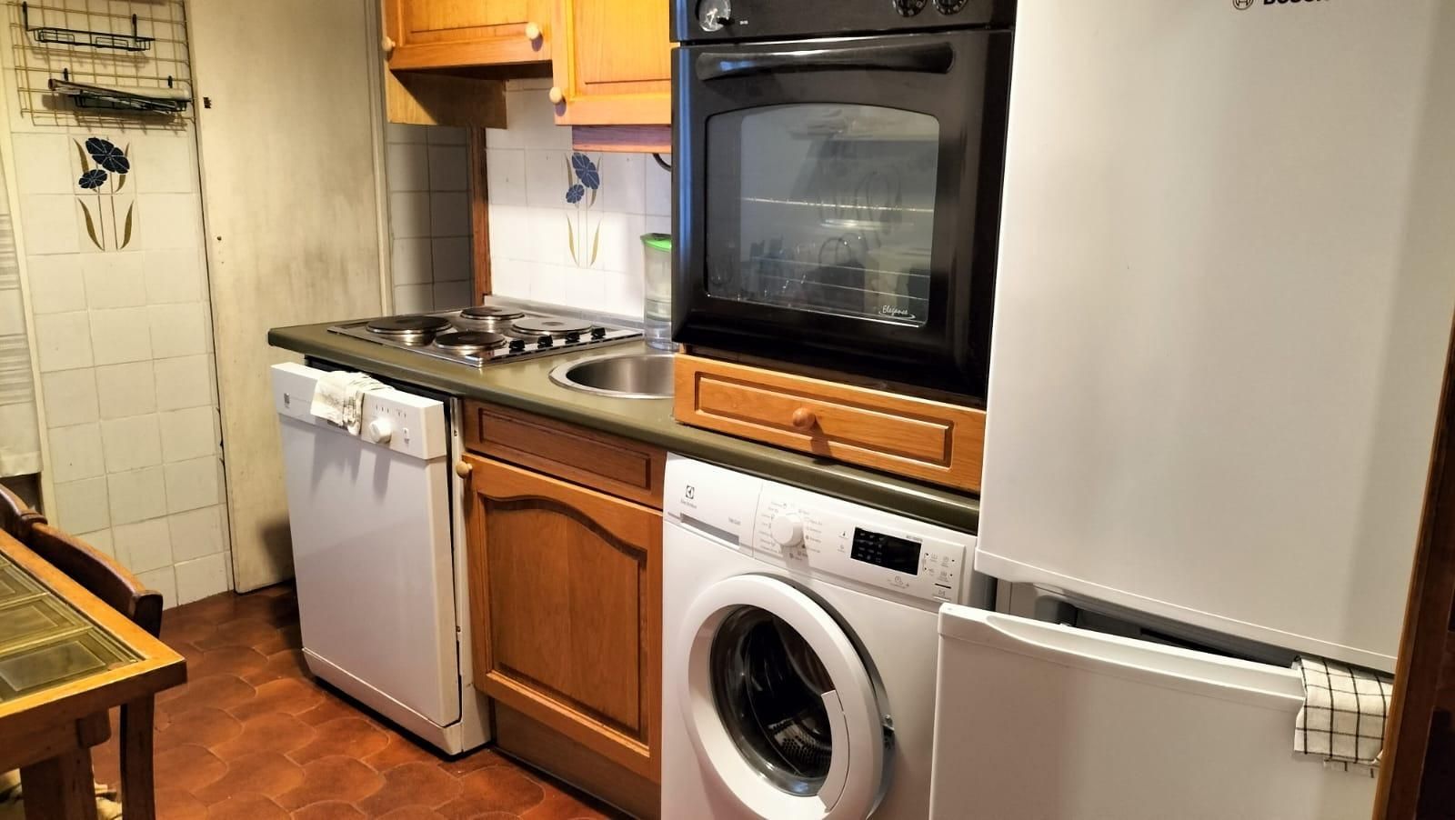 Cuina de Pis en venda en Palencia Capital amb Terrassa, Moblat i Balcó