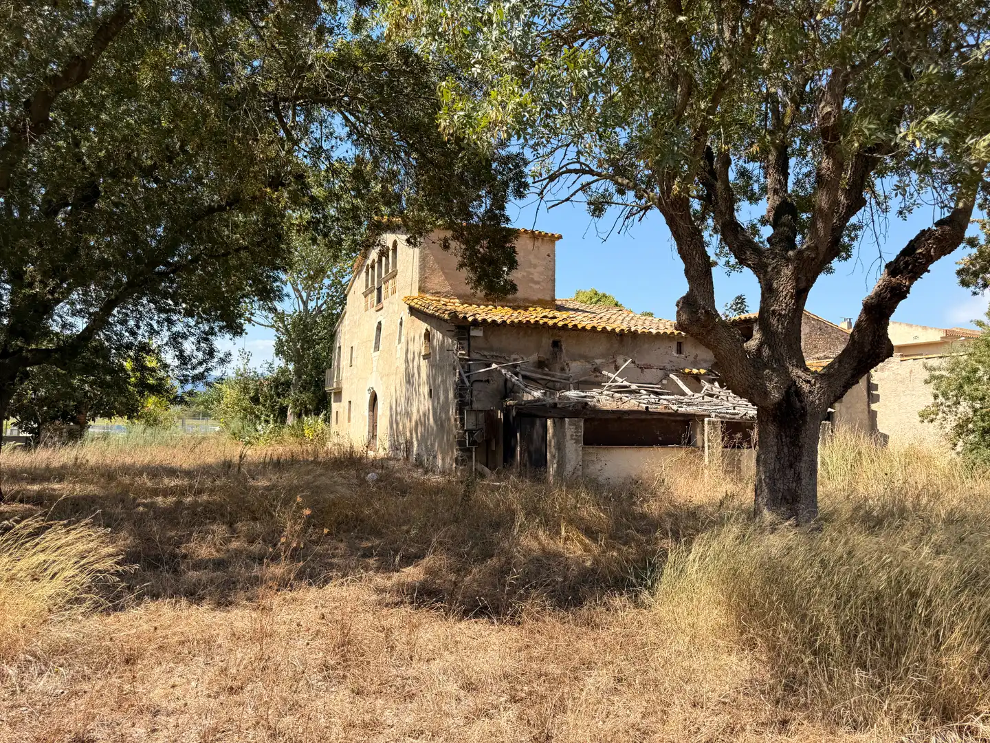 Vista exterior de Finca rústica en venta en Vilobí d'Onyar con Jardín privado