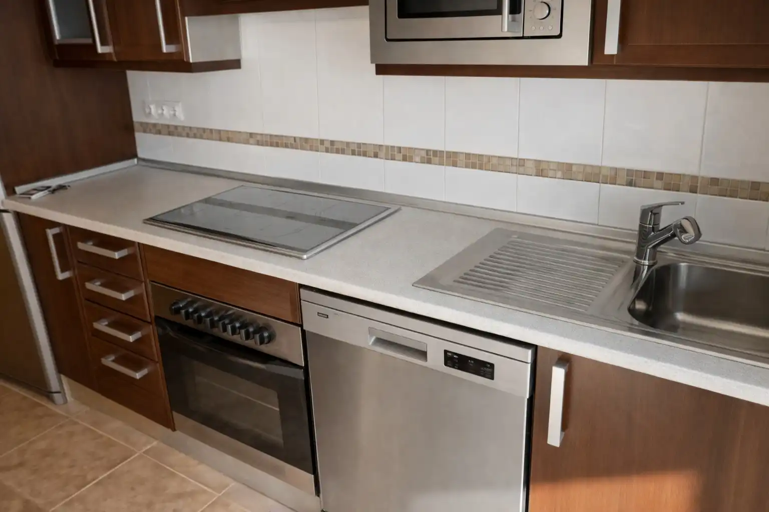Küche von Wohnung zum Verkauf in Madrid mit Klimaanlage, Heizung und Parkett