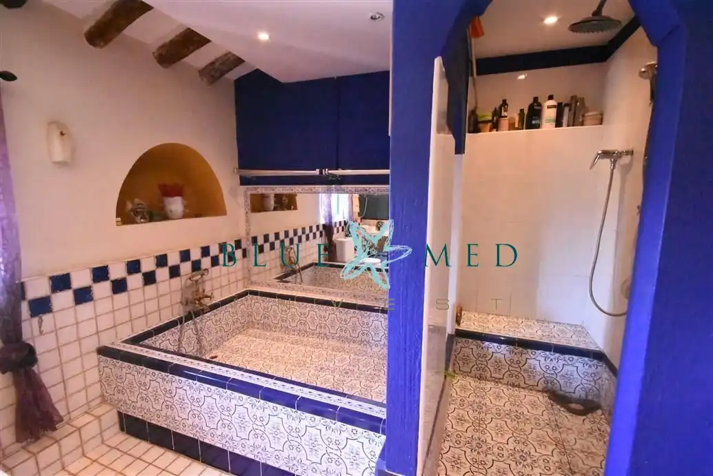 Baño de Casa o chalet en venta en Mazarrón con Calefacción, Jardín privado y Terraza