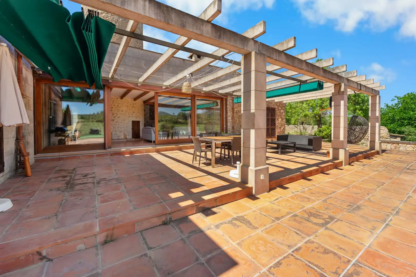 Terrassa de Finca rústica en venda en Felanitx amb Traster, Piscina i Moblat