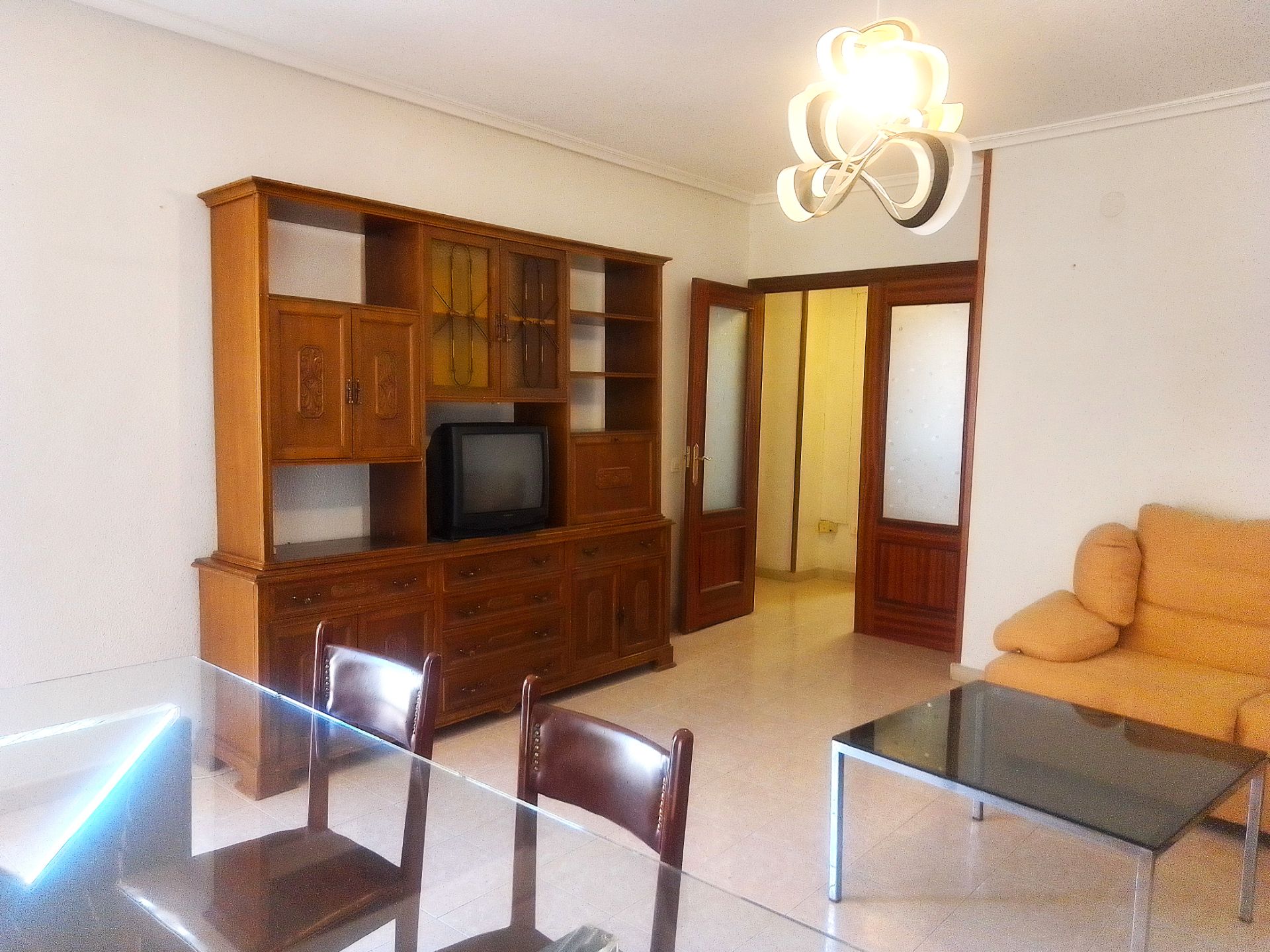 Living room of Flat for sale in Béjar  with Heating, Furnished and Washing machine