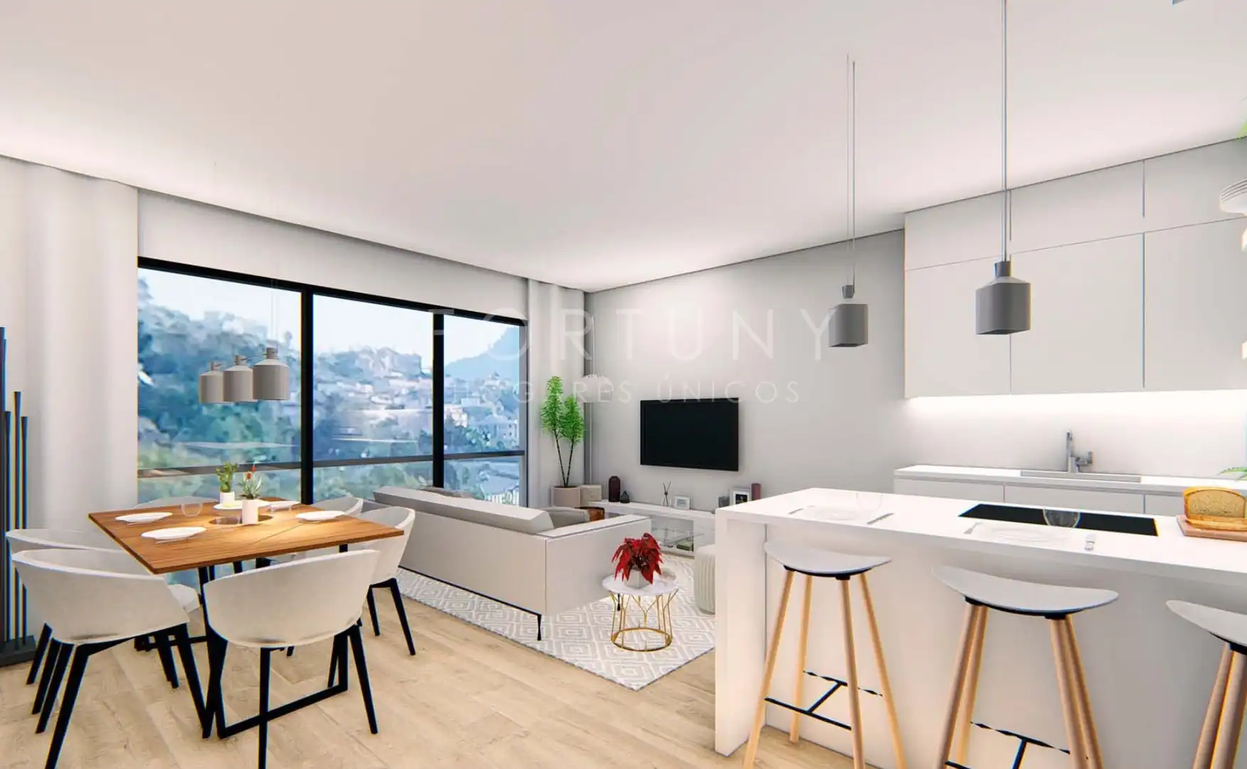 Sala de estar de Residencial en venta en Málaga