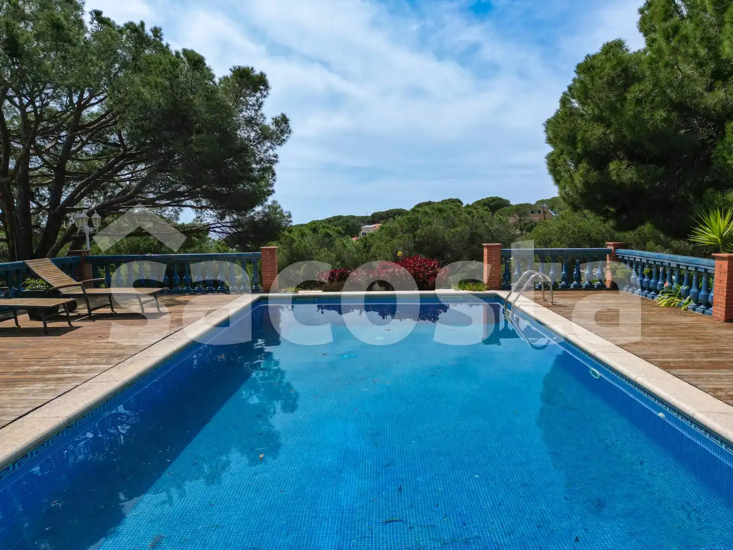 Piscina de Casa o xalet en venda en Lloret de Mar amb Calefacció, Jardí privat i Parquet