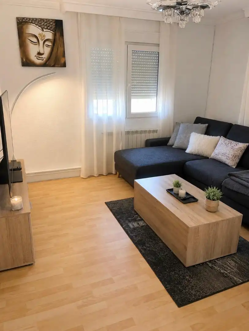 Sala de estar de Casa o chalet en venta en Valdeavero con Calefacción, Jardín privado y Parquet