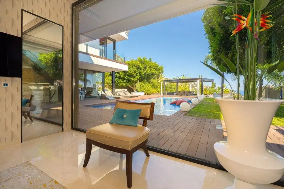 Terraza de Casa o chalet en venta en Altea con Aire acondicionado, Calefacción y Jardín privado