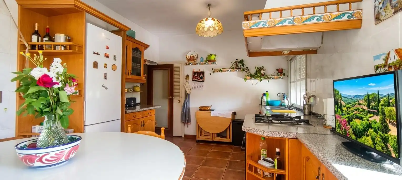 Küche von Haus oder Chalet zum Verkauf in Moralzarzal mit Heizung, Privatgarten und Terrasse