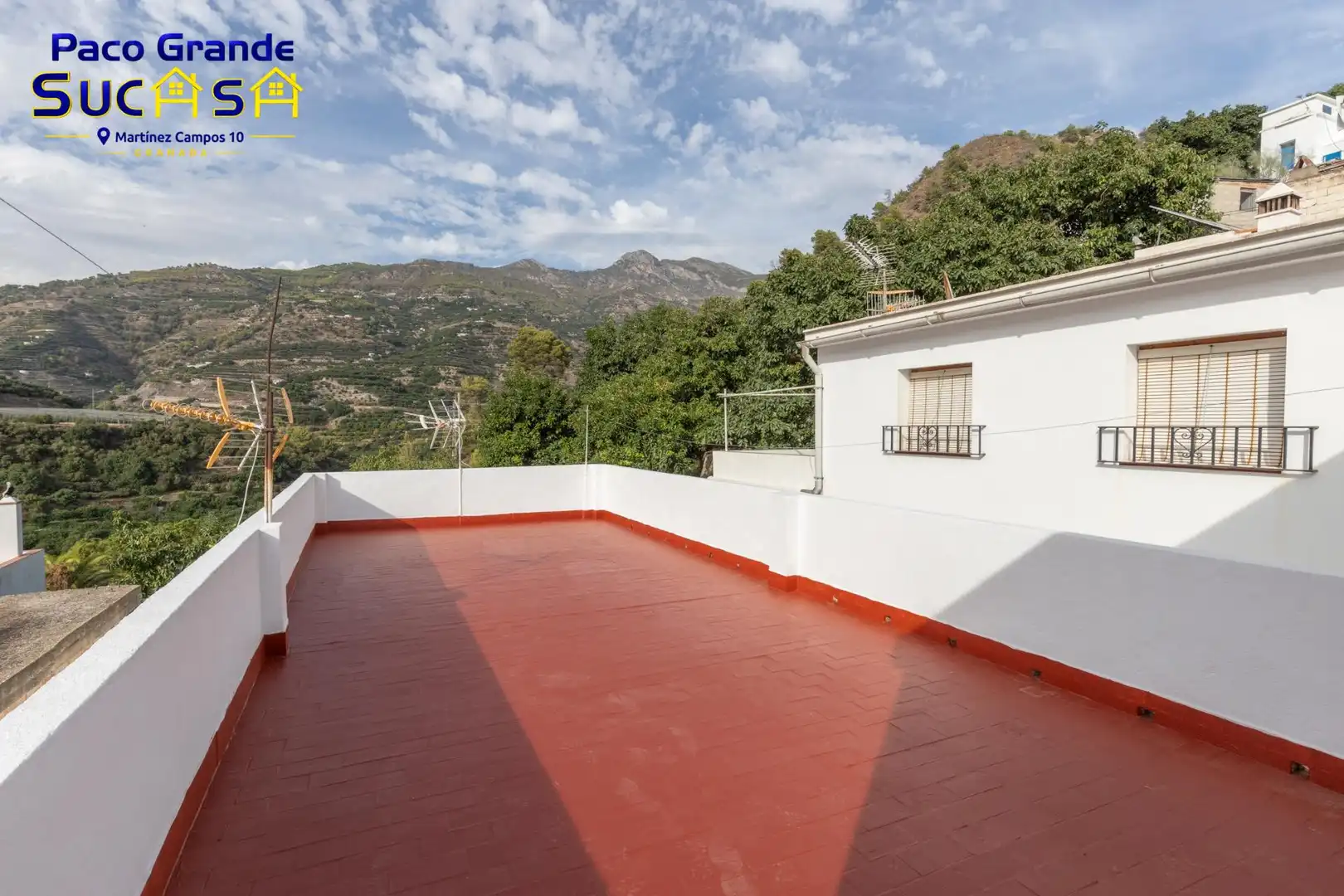 Terrassa de Casa adosada en venda en Jete, Granada