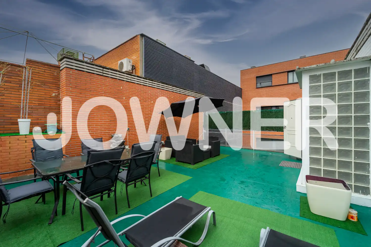 Terrace of Duplexes for rent in Madrid  with Air Conditioner, Heating and Terrace