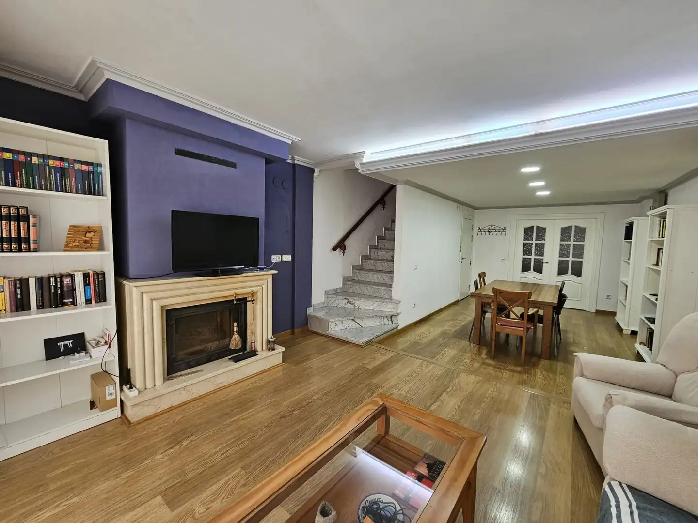 Sala de estar de Casa adosada en venta en Cambrils con Aire acondicionado, Terraza y Amueblado