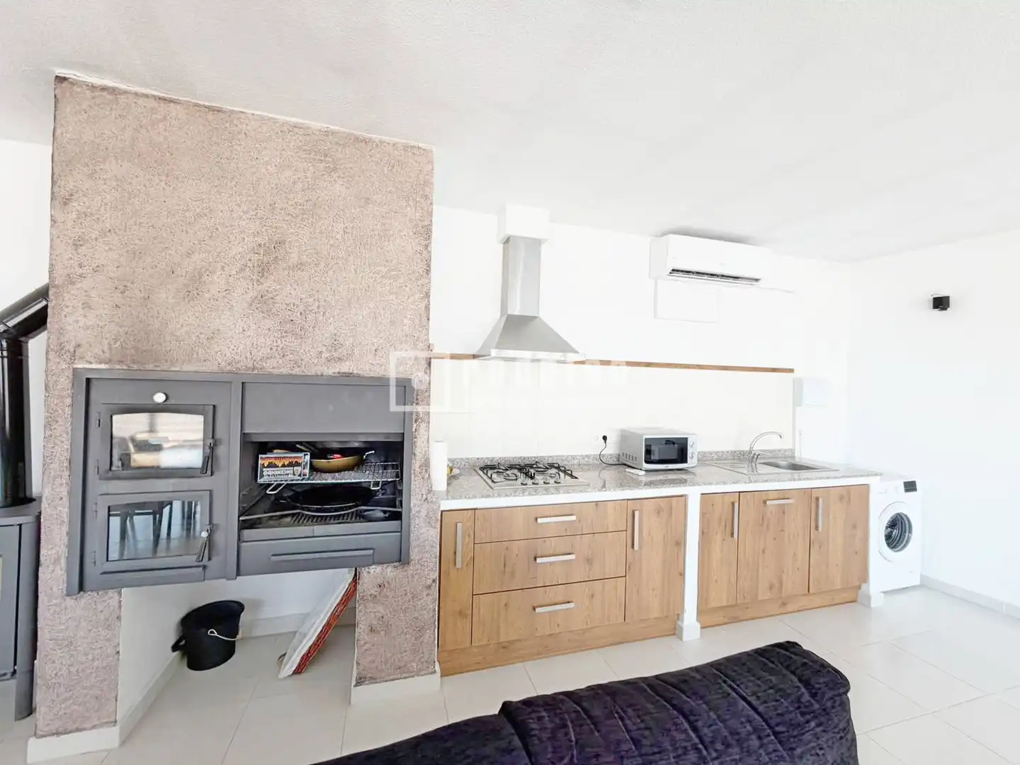 Cocina de Estudio de alquiler en Molina de Segura con Aire acondicionado, Calefacción y Terraza