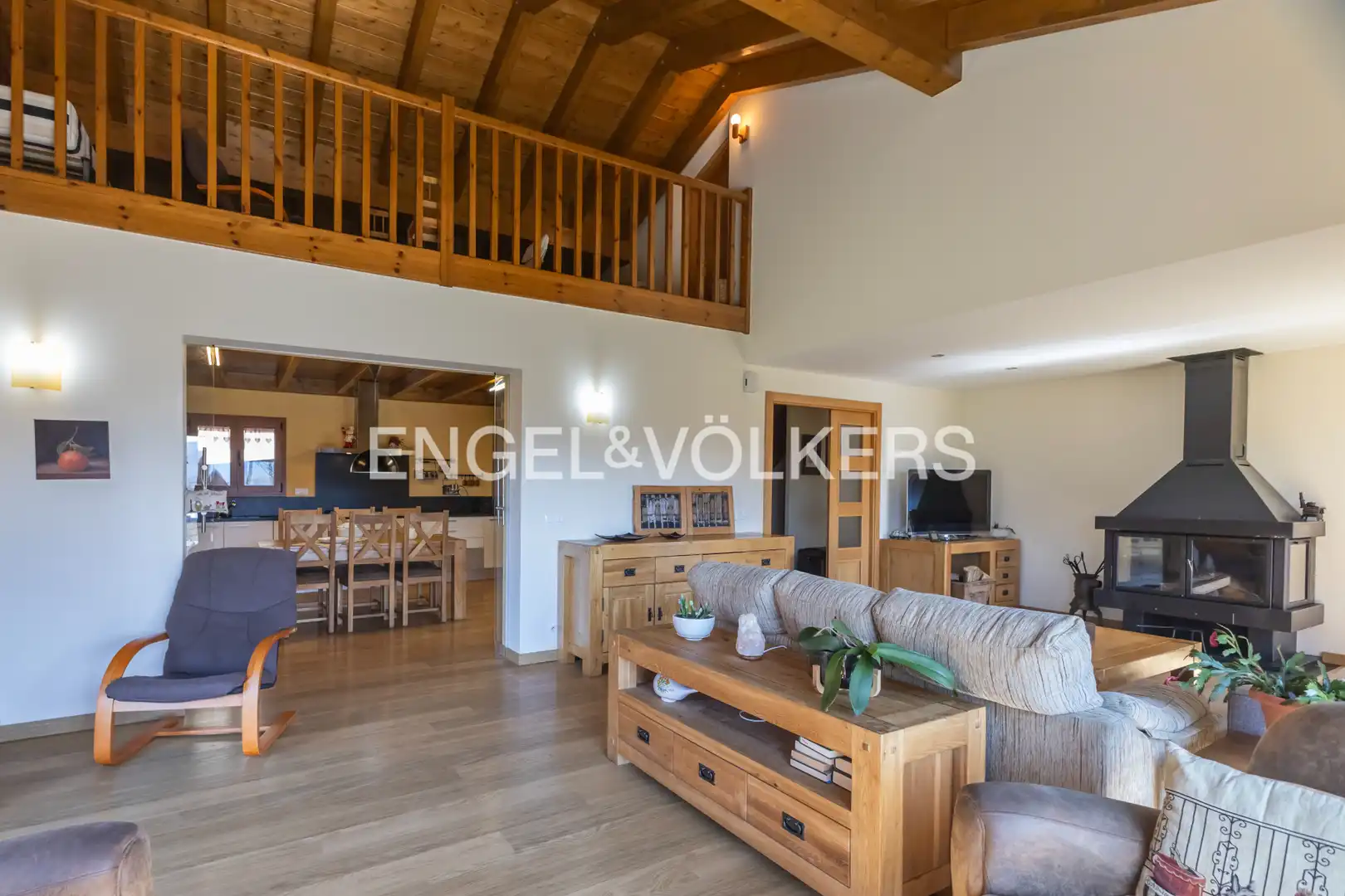 Sala de estar de Casa o chalet en venta en Estavar con Calefacción, Jardín privado y Parquet
