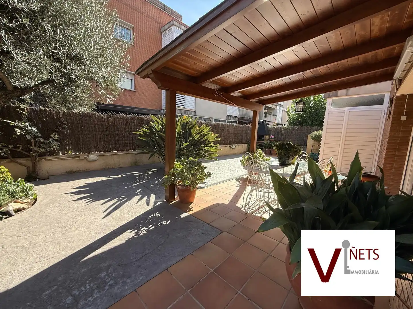 Garten von Erdgeschoss zum Verkauf in La Garriga mit Heizung, Privatgarten und Parkett