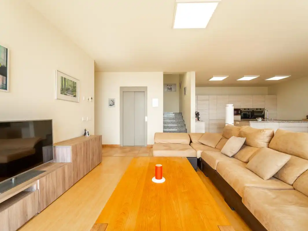 Sala de estar de Casa o chalet en venta en Torrox con Calefacción, Jardín privado y Terraza