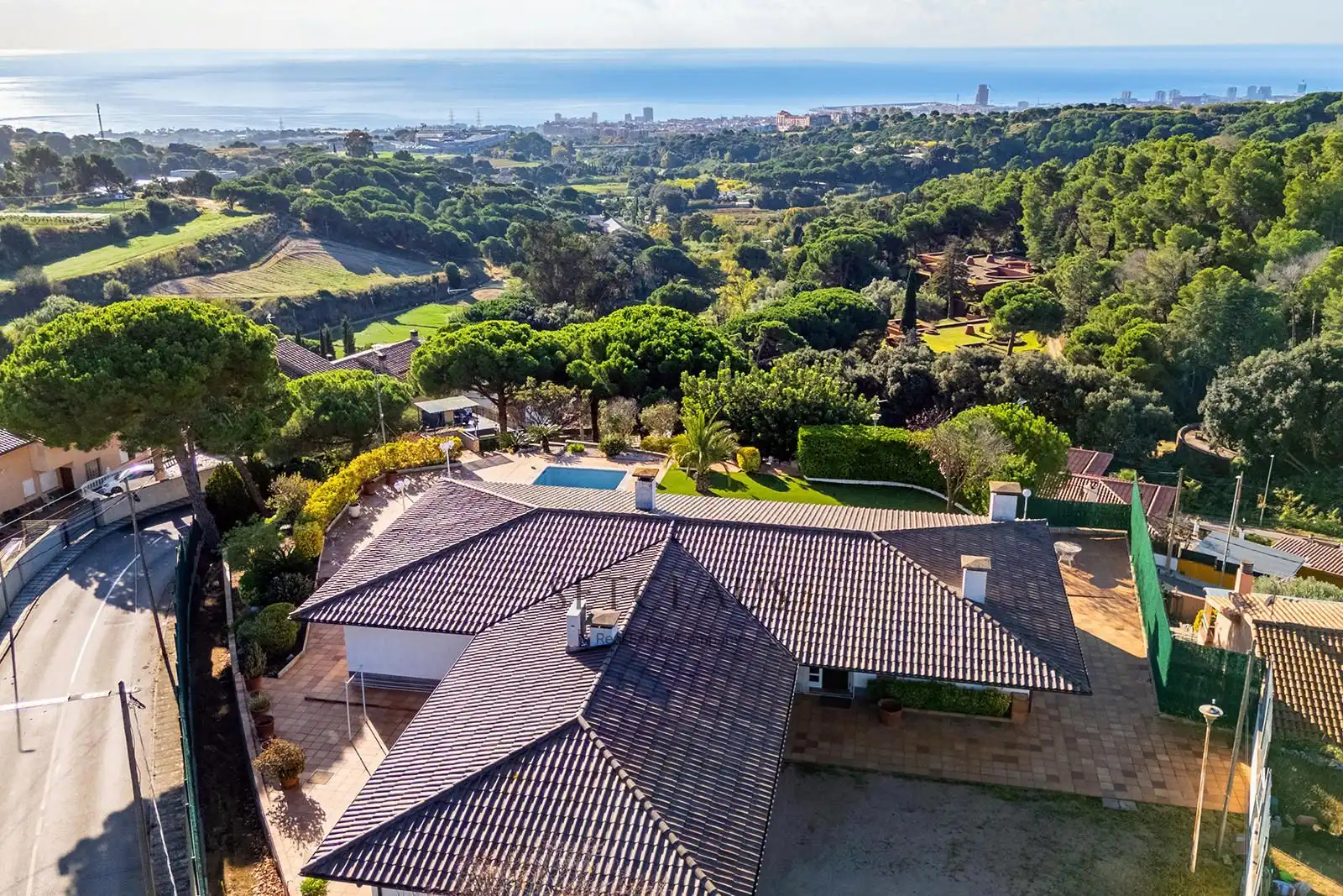 Garden of Houses for sale in Mataró  with Air Conditioner, Heating and Terrace