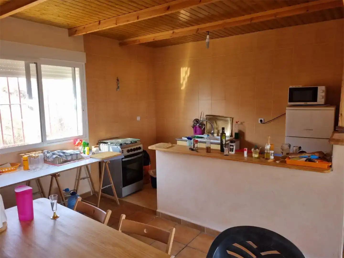Cuina de Finca rústica en venda en Lorca amb Moblat