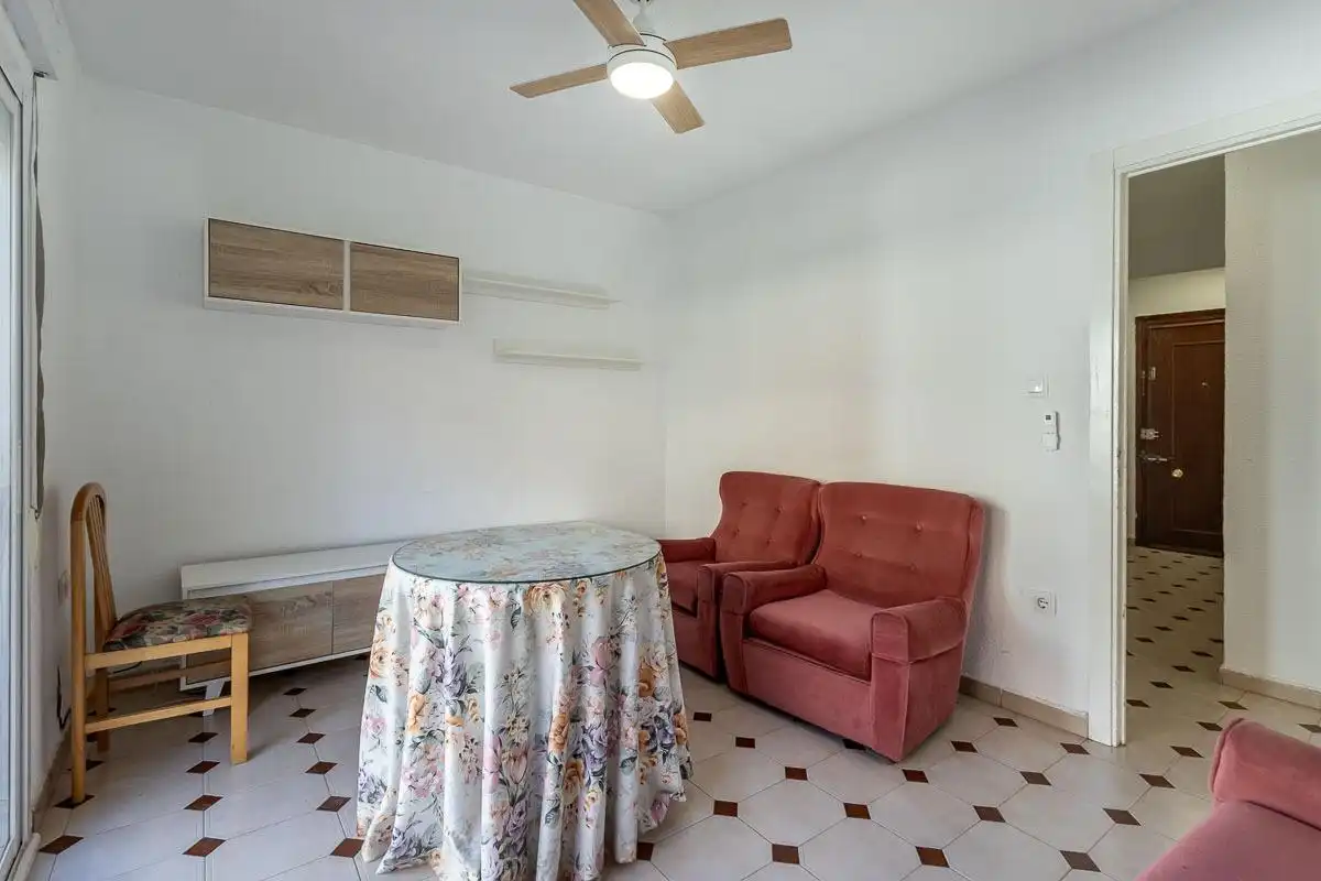 Sala de estar de Piso en venta en Granada con Terraza
