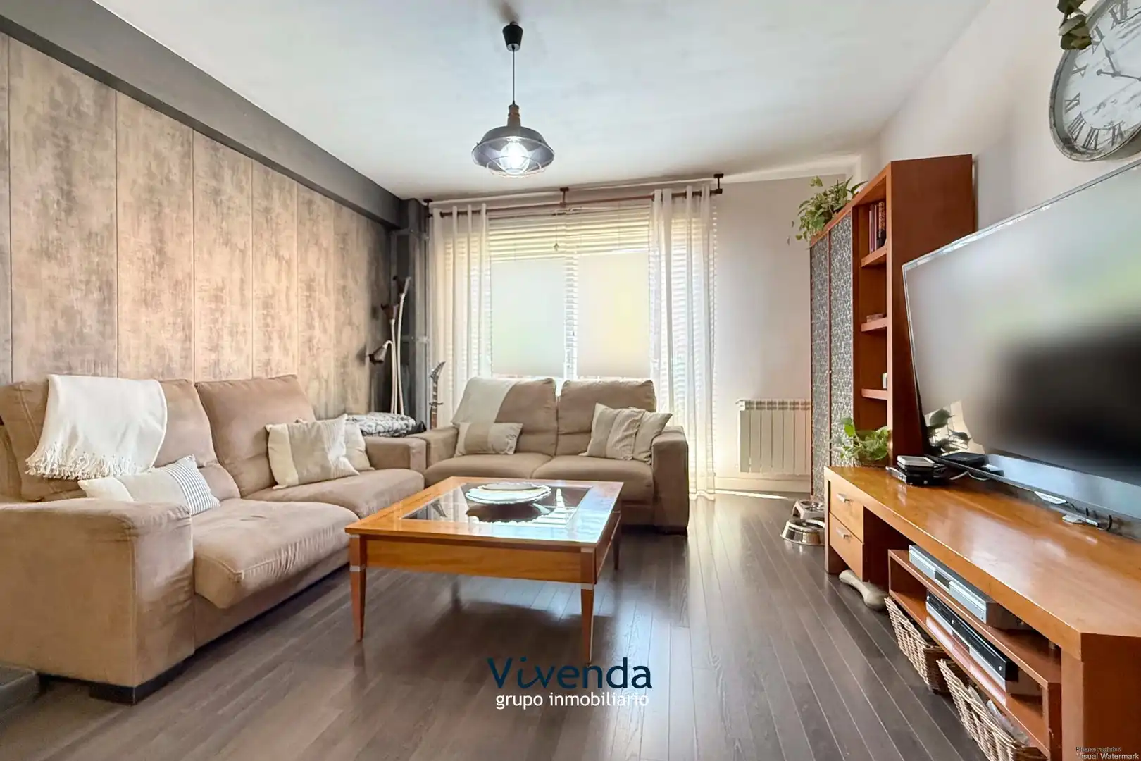 Sala de estar de Piso en venta en Móstoles con Aire acondicionado, Calefacción y Piscina comunitaria