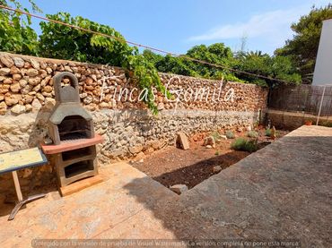 Casa con jardín en venta en costa de sa platja