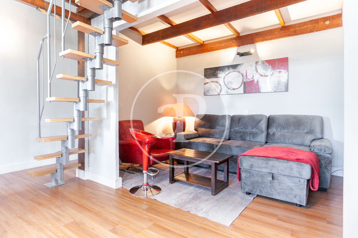 Sala d'estar de Dúplex en venda en  Valencia Capital amb Aire condicionat, Calefacció i Terrassa